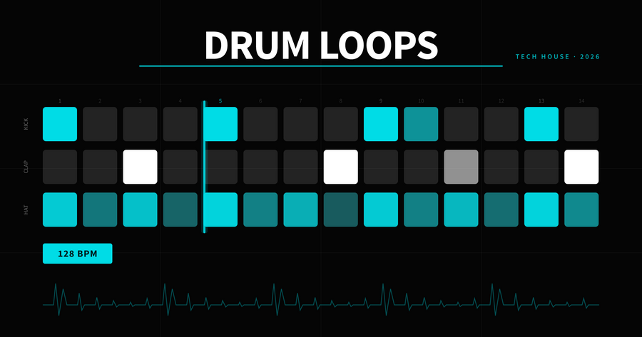 Best Tech House Drum Loops 2026
