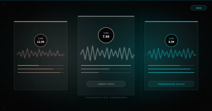 Splice vs Loopcloud vs Vocal Vault: The 2026 Subscription Showdown