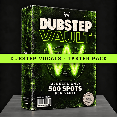 Free dubstep sample pack: the Dubstep Vocals Taster Pack by Weapon Sounds