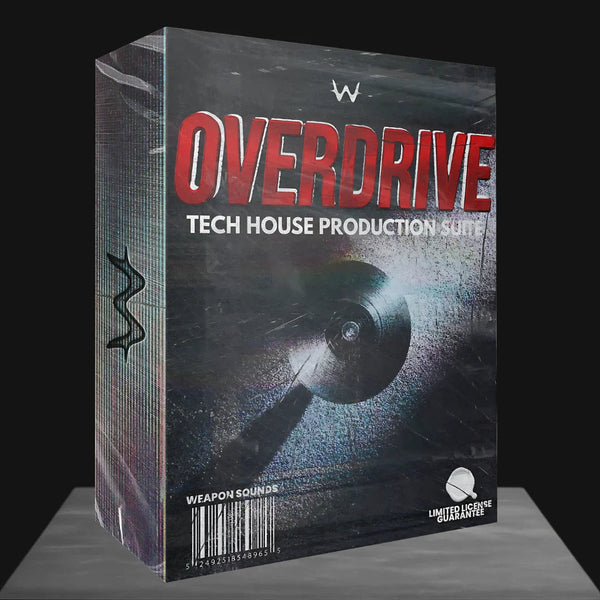 Overdrive tech house production suite by Weapon Sounds