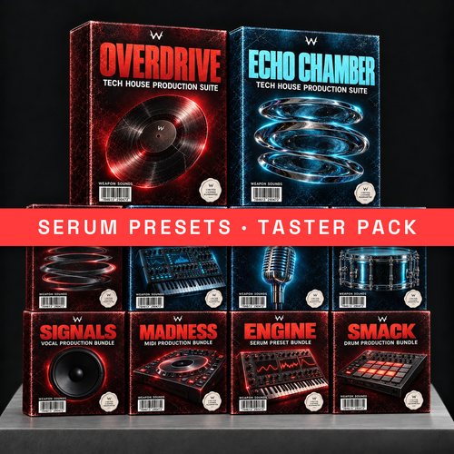 Free Serum presets: the Tech House Serum 2 Presets Taster Pack by Weapon Sounds