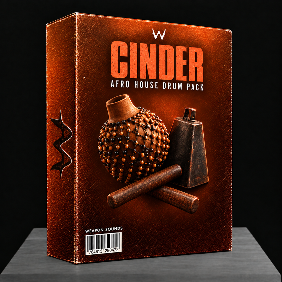Cinder Afro House Drum Pack by Weapon Sounds