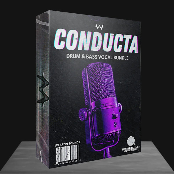 Conducta drum and bass vocal bundle by Weapon Sounds