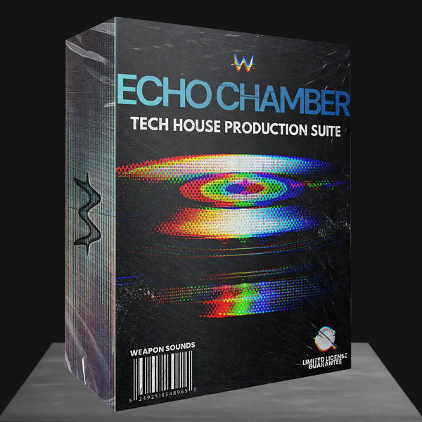Echo Chamber dark tech house production suite by Weapon Sounds