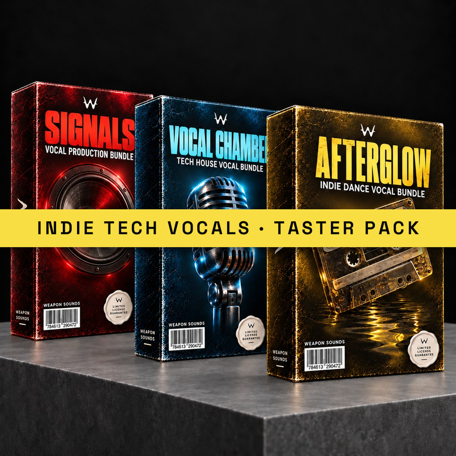 Free Indie Tech vocals: the Indie Tech Vocals Taster Pack by Weapon Sounds