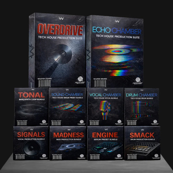 Overdrive x Echo Chamber tech house production suite bundle by Weapon Sounds