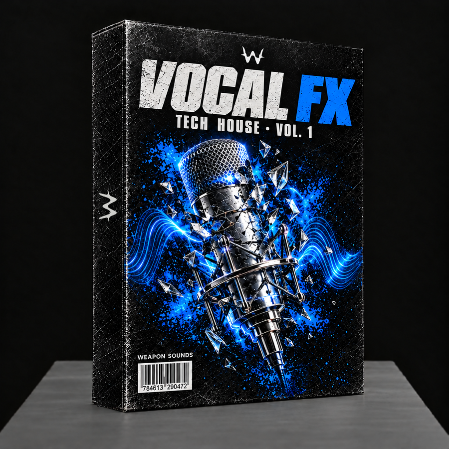 Free tech house vocals: Tech House Vocal FX Vol. 1 by Weapon Sounds