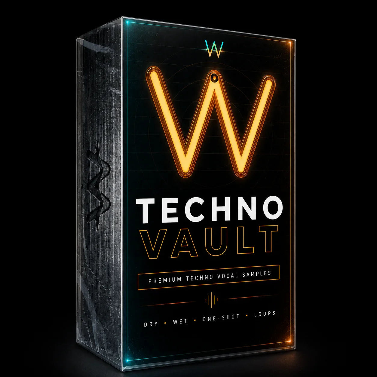 Techno Vault techno vocal samples by Weapon Sounds, dry and wet one-shots and loops